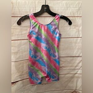 Colorful mermaids leotard-Girls 115 (5)